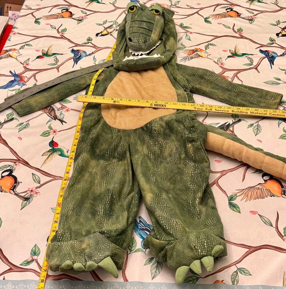 Princess Paradise Al Gator Alligator Costume Size XS